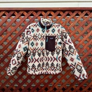 Patagonia Classic Retro-X Fern Dell Jacket Full Zip - Medium